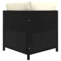 Set de muebles de jardín 12 pzas cojines ratán sintético negro de , Conjuntos de jardín - Ref: Foro24-3059804, Precio: 614,49...