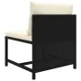Set de muebles de jardín 12 pzas cojines ratán sintético negro de , Conjuntos de jardín - Ref: Foro24-3059804, Precio: 614,49...