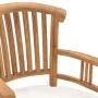 Set de comedor de jardín 5 pzas y cojines madera maciza de teca de , Conjuntos de jardín - Ref: Foro24-3060011, Precio: 809,7...
