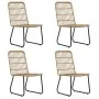 Juego de comedor para jardín 5 piezas ratán sintético y vidrio von , Gartensets - Ref: Foro24-3060238, Preis: 541,95 €, Rabat...