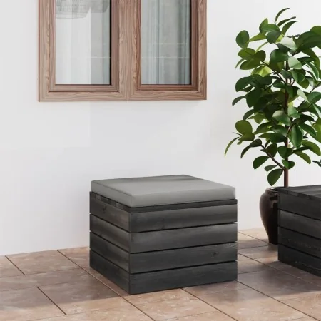 Otomana de palets para jardín con cojín madera de pino de , Sofás modulares de exterior - Ref: Foro24-3061696, Precio: 80,76 ...