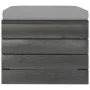 Otomana de palets para jardín con cojín madera de pino de , Sofás modulares de exterior - Ref: Foro24-3061696, Precio: 80,76 ...