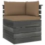 Sofá de palets de jardín 2 plazas y cojines madera maciza pino by , Garden sets - Ref: Foro24-3061739, Price: 258,99 €, Disco...