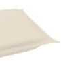 Tumbona mecedora con cojín madera maciza de teca by , Loungers - Ref: Foro24-3063335, Price: 359,88 €, Discount: %