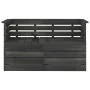 Sofá de palés de jardín 2 plazas madera maciza pino gris oscuro by , Garden sets - Ref: Foro24-3063735, Price: 155,97 €, Disc...