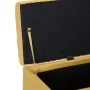 Banco con espacio de almacenaje 116 cm poliéster amarillo by , Benches for halls and storage - Ref: Foro24-281324, Price: 168...