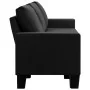 Sofá de 5 plazas de tela negro by , Sofas - Ref: Foro24-287146, Price: 538,41 €, Discount: %
