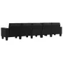 Sofá de 5 plazas de tela negro by , Sofas - Ref: Foro24-287146, Price: 538,41 €, Discount: %