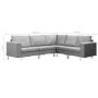 Juego de sofás de 5 piezas tela gris claro by , Sofas - Ref: Foro24-287190, Price: 611,29 €, Discount: %