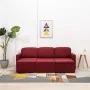 Sofá cama modular de 3 plazas tela color vino tinto by , Sofas - Ref: Foro24-288790, Price: 453,74 €, Discount: %