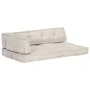 Cojín para sofá de palés tela marrón claro patchwork by , Cushions for chairs and sofas - Ref: Foro24-287724, Price: 144,75 €...