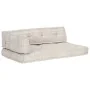 Cojín para sofá de palés tela marrón claro patchwork by , Cushions for chairs and sofas - Ref: Foro24-287724, Price: 144,75 €...