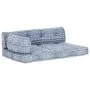 Cojín para sofá de palés tela añil patchwork by , Cushions for chairs and sofas - Ref: Foro24-287726, Price: 144,75 €, Discou...