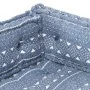Cojín para sofá de palés tela añil patchwork by , Cushions for chairs and sofas - Ref: Foro24-287726, Price: 144,75 €, Discou...