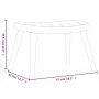 Silla mecedora con reposapiés terciopelo rosa de , Mecedoras - Ref: Foro24-327758, Precio: 159,72 €, Descuento: %