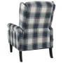 Sillón de masaje reclinable de tela azul de , Sillones de masaje eléctricos - Ref: Foro24-329316, Precio: 187,32 €, Descuento: %