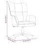 Sillón de relax con taburete terciopelo gris oscuro by , Armchairs - Ref: Foro24-328107, Price: 145,07 €, Discount: %