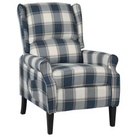 Sillón reclinable de tela azul von , Sessel - Ref: Foro24-329309, Preis: 215,85 €, Rabatt: %