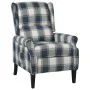 Sillón reclinable de tela azul von , Sessel - Ref: Foro24-329309, Preis: 215,85 €, Rabatt: %