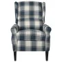 Sillón reclinable de tela azul von , Sessel - Ref: Foro24-329309, Preis: 215,85 €, Rabatt: %