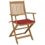 Sillas de jardín plegables 6 uds y cojines madera maciza acacia von , Gartenstühle - Ref: Foro24-3065467, Preis: 359,94 €, Ra...