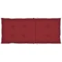 Sillas de jardín 6 uds madera maciza de teca cojines rojo tinto de , Sillas de jardín - Ref: Foro24-3065569, Precio: 733,04 €...