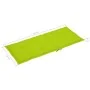 Sillas de jardín 4 uds madera de teca y cojines verde brillante de , Sillas de jardín - Ref: Foro24-3065541, Precio: 514,79 €...