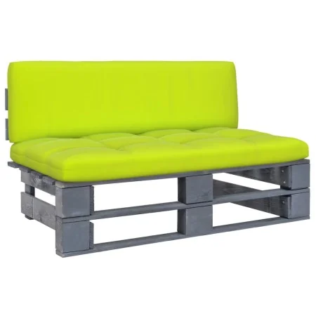 Otomana de jardín de palets madera de pino impregnada gris von , Modulare Sofas für den Außenbereich - Ref: Foro24-3066491, P...