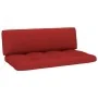 Sofá central palets jardín madera pino impregnada marrón miel von , Modulare Sofas für den Außenbereich - Ref: Foro24-3066523...
