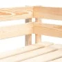 Sofá de esquina de palets de jardín madera de pino impregnada von , Modulare Sofas für den Außenbereich - Ref: Foro24-3066612...