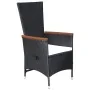 Juego de comedor de jardín 7 piezas negro ratán sintético de , Conjuntos de jardín - Ref: Foro24-3070769, Precio: 1,00 €, Des...