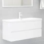 Mueble con lavabo madera de ingeniería blanco brillante von , Badezimmerwaschtische - Ref: Foro24-3071663, Preis: 372,26 €, R...