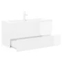 Mueble con lavabo madera de ingeniería blanco brillante von , Badezimmerwaschtische - Ref: Foro24-3071663, Preis: 372,26 €, R...
