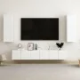 Juego de mueble para TV de 5 piezas madera de ingeniería blanco von , TV-Möbel - Ref: Foro24-3074454, Preis: 189,57 €, Rabatt: %