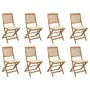 Sillas de jardín plegables 8 uds y cojines madera maciza acacia von , Gartenstühle - Ref: Foro24-3075115, Preis: 410,49 €, Ra...
