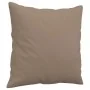 Sofá de 2 plazas con cojines cuero sintético capuchino 120 cm by , Sofas - Ref: Foro24-3200987, Price: 244,25 €, Discount: %