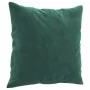 Sofá de 2 plazas con cojines terciopelo verde oscuro 140 cm by , Sofas - Ref: Foro24-3200947, Price: 285,90 €, Discount: %