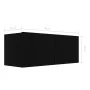 Set de muebles de salón TV 8 piezas madera ingeniería negro von , TV-Möbel - Ref: Foro24-3078828, Preis: 297,73 €, Rabatt: %