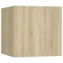 Set muebles de salón TV 10 pzas madera ingeniería roble Sonoma von , TV-Möbel - Ref: Foro24-3079052, Preis: 291,21 €, Rabatt: %