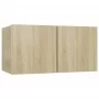 Set de muebles salón TV 7 pzas madera ingeniería roble Sonoma von , TV-Möbel - Ref: Foro24-3079044, Preis: 208,86 €, Rabatt: %