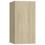 Set de muebles salón TV 7 pzas madera ingeniería roble Sonoma von , TV-Möbel - Ref: Foro24-3079044, Preis: 208,86 €, Rabatt: %