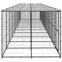 Perrera de exterior de acero con techo 26,62 m² von , Hundehütten und Zäune - Ref: Foro24-3082258, Preis: 1,00 €, Rabatt: %
