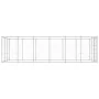 Perrera de exterior de acero galvanizado 21,78 m² de , Casetas y cercados para perros - Ref: Foro24-3082328, Precio: 641,01 €...