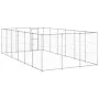 Perrera de exterior de acero galvanizado 21,78 m² de , Casetas y cercados para perros - Ref: Foro24-3082328, Precio: 641,01 €...