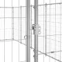 Perrera de exterior de acero galvanizado 21,78 m² de , Casetas y cercados para perros - Ref: Foro24-3082328, Precio: 641,01 €...