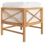 Sofá de jardín de 2 plazas con cojines madera maciza de teca by , Garden sets - Ref: Foro24-3087206, Price: 370,13 €, Discoun...