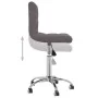 Silla de comedor giratoria tela gris topo von , Essstühle - Ref: Foro24-3087540, Preis: 88,33 €, Rabatt: %