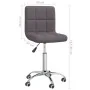 Silla de comedor giratoria tela gris topo von , Essstühle - Ref: Foro24-3087540, Preis: 88,33 €, Rabatt: %