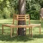 Banco de árbol hexagonal medio madera maciza de acacia 160 cm by , garden benches - Ref: Foro24-44251, Price: 194,01 €, Disco...