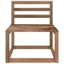 Set de muebles de jardín 2 pzas madera pino impregnada marrón von , Modulare Sofas für den Außenbereich - Ref: Foro24-316194,...